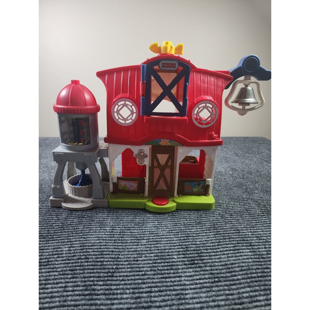 Fisher-Price Little People Caring for Animals Farm Set - BARN ONLY, WORKS!